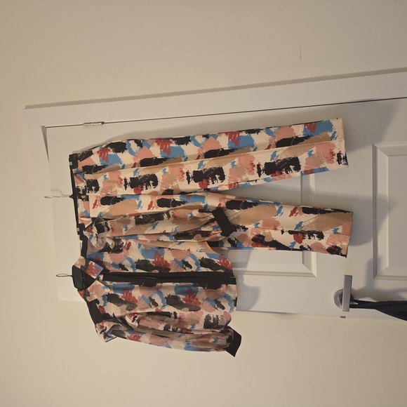 Multicolored blouse and pants set - Picture 1 of 3